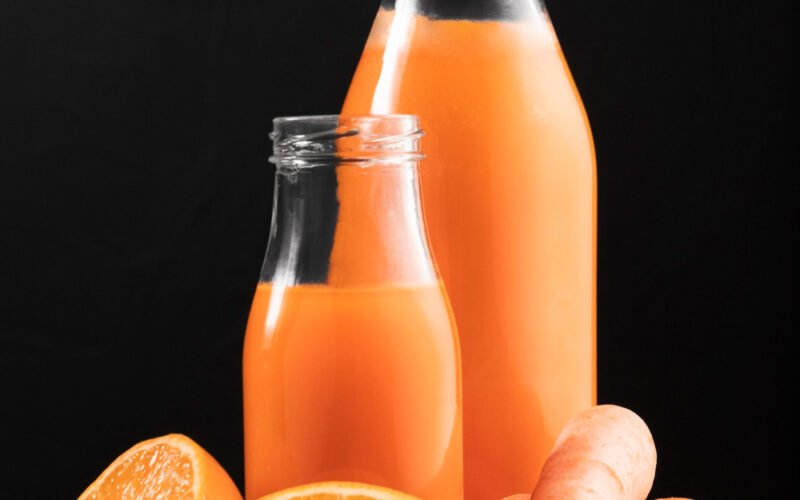 طريقة عمل عصير برتقال بالجزر الطازج والمنعش